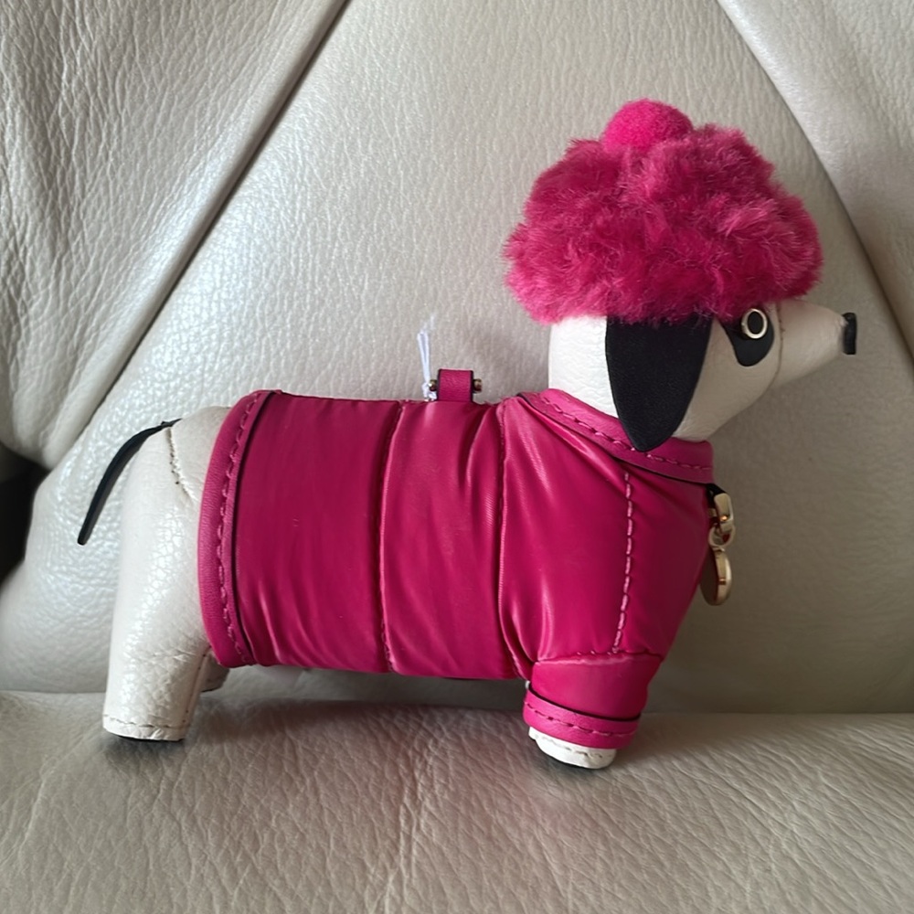 Kate Spade keychain Claude dachshund charm K9252. - Picture 4 of 7